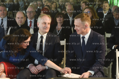 Poświęcenie i wmurowanie kamienia węgielnego pod...