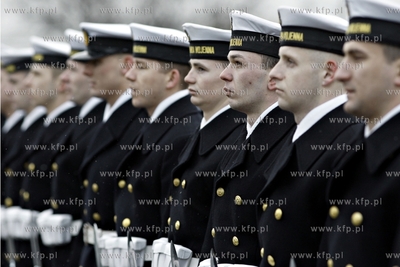 Gdynia. Wizyta admirala Sir Mark Stanhope Dowodcy Krolewskiej...