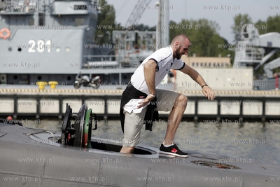 Wizyta koszykarzy kadry narodowej Polski Adama Waczynskiego,...