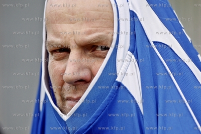 Gdansk. Boisko przy ul. Traugutta.  Sylwestrowy mecz...