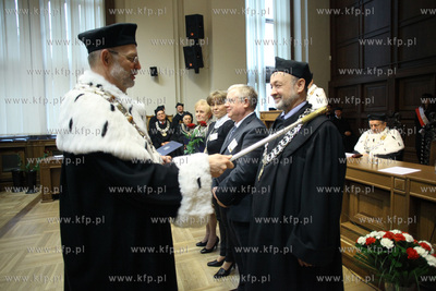 Uroczyste posiedzenie Senatu Politechniki Gdanskiej....