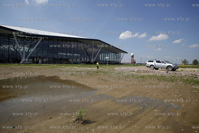 Trasa przyszlej Pomorskiej Kolei Metropolitalnej. Nz....