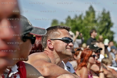 Inscenizacja bitwy morskiej w okolicy Twierdzy Wisloujscie....