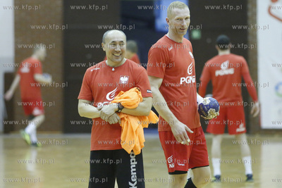 Gdańsk. Hala AWFiS Trening reprezentacji Polskji w...
