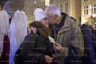 Wigilia gdańska na Długim Targu.
18.12.2016
fot....