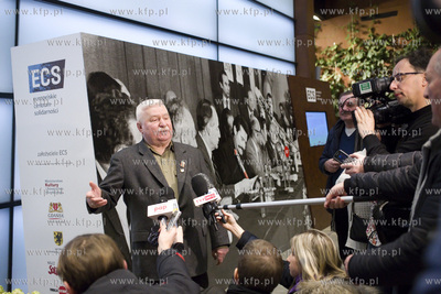 Europejskie Centrum Solidarności. Lech Wałęsa otrzymał...