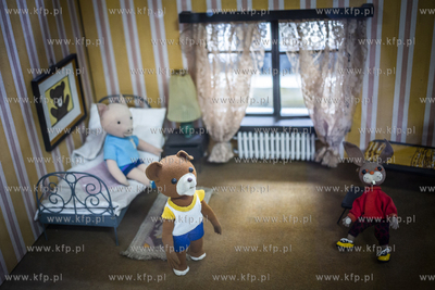 Muzeum animacji Se-ma-for w Łodzi. Eksponaty z bajki...