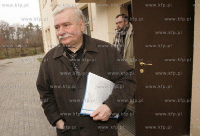 Gdansk. Instytut Pamieci Narodowej. Lech Walesa otrzymal...