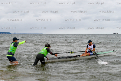 Brzeźno. Mistrzostwa Europy w wioślarstwie morskim....