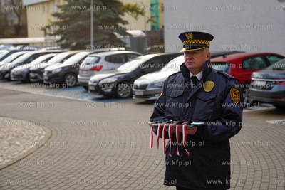 Urząd Miejski w Gdańsku. Przekazanie 3 nowych radiowozów...