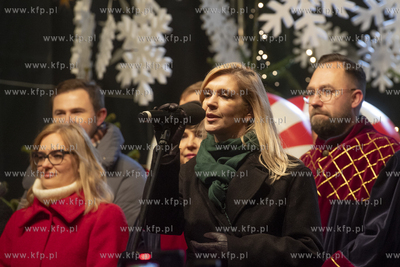 Otwarcie Jarmarku Bożonarodzeniowego w Gdańsku. Nz....