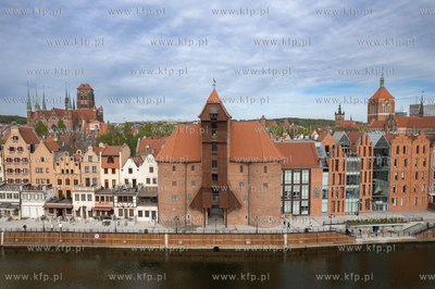 Zakończenie przebudowy Długiego Pobrzeża w Gdańsku....