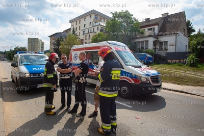 Gdańsk Strzyża, skrzyżowanie ulic Chrzanowskiego,...