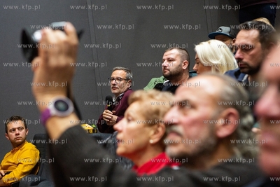 Gdynia. Gdyńskie Centrum Filmowe.  Spotkanie z twórcami...