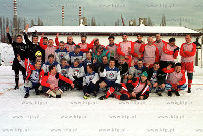 Mecz Sylwestrowy politykow i dawnych pracownikow spoldzielni...