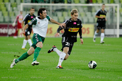 Gdansk. PGE Arena. Mecz towarzyski Lechia Gdansk vs...