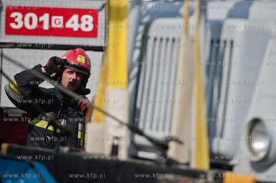 Gdansk. Teren bazy autobusowej ZKM przy ul. Hallera....