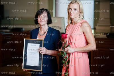 Gdansk. Sala obrad Rady Miasta Nowego Ratusza. Gala...