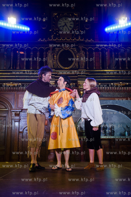 Gdansk. Dwor Artusa. Kolejny odcinek improwizowanego...