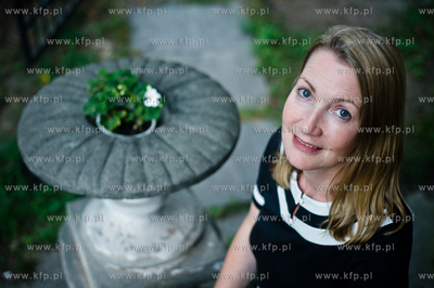Gdansk. Wrzeszcz. Dr. Aleksandra Richie, autorka ksiazki...