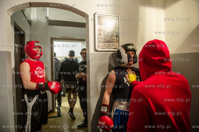 Klub bokserski Ring3city na terenie stoczni gdanskiej....