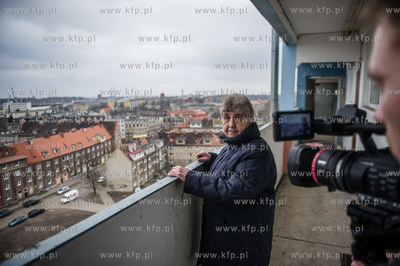 Gdansk. Nowy Port. Kandydaci do Rady Dzielnicy zwiazani...