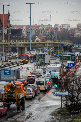 Gdansk. Zmiany w organizacji ruchu w ciagu al. Armii...