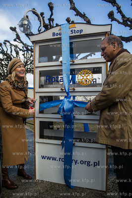 Sopot. Skwer Kuracyjny. Obchody swiatowego Dnia Rotary...