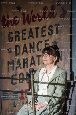 Gdansk. Duza Scena Teatru Wybrzeze. Proba medialna...