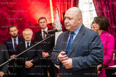 Gdańsk. Dom Uphagena. Noworoczne spotkanie Stowarzyszenia...