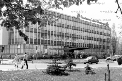 Siedziba PZU na Targu Drzewnym w Gdansku. 10.05.1988...