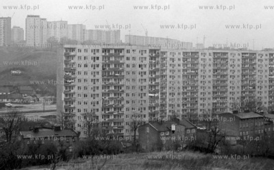 Osiedle przy ulicy Karuskiej w Gdansku Siedlcach. 
28.12.1977
5grudzien77_z.kosycarz_p45
Fot....