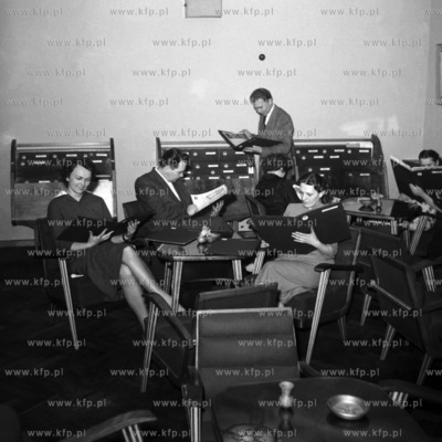 Czytelnia w Klubie Międzynarodowej Książki i Prasy...