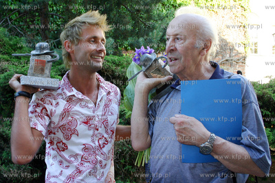 VII Festiwal Dobrego Humoru w Gdansku. Scena na Targu...