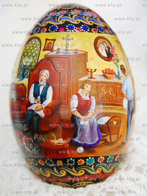 Unikatowa kolekcja pisanek Huberta Szymosza artysty...