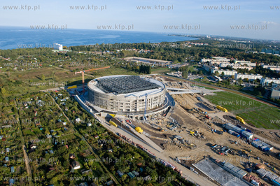 Budowa hali sportowo - widowiskowej na granicy Gdanska...