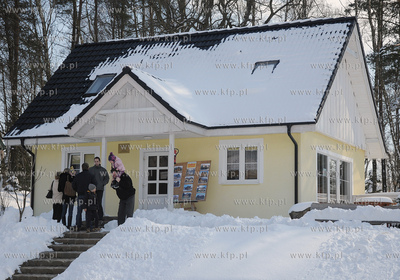 Zima w Centrum Edukacji Promocji Regionu w Szymbarku...