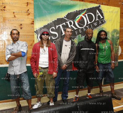 Ostroda Reggae Festiwal 2009. Na scenie Overproof Sound...