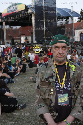Slawek Golaszewski na Ostroda Reggae Festiwal 2009....