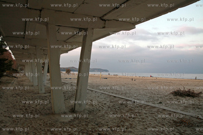 Sopot, Lazienki Polnocne. Rozpoczeto rozbiorke tarasu...