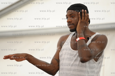 Gdansk. Plac Zebran Ludowych. Festiwal MTV Gdansk Dzwiga...