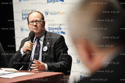 Polityczna debata kandydatow na prezydenta miasta Gdansk...