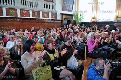 Sopot. Urzad Miasta Sopotu - Sala Herbowa. Biesiada...