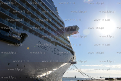 Wycieczkowiec Celebrity Eclipse w Gdyni. 18.06.2014...