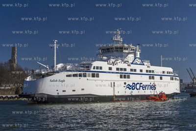 Prom Salish Eagel zbudowany przez Remontowa Shipbuilding...