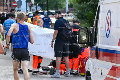 30. Bieg św. Dominika n/z bieg elity mężczyzn na...