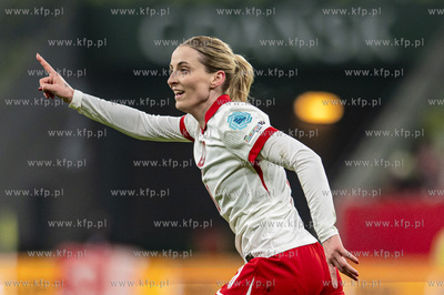 Mecz kobiecej reprezentacji Polski w piłce nożnej...