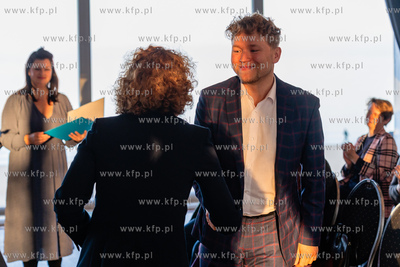 Sopot.  Mamuszki 14.  Prezydent Sopotu Magdalena Czarzyńska-Jachim...