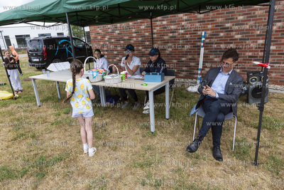 Zawody PONY CUP 2023 HOBBYHORSE przed Urzędem Gminy...