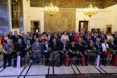 Gdańsk. Uroczystości jubileuszowe 28 par małżeńskich,...